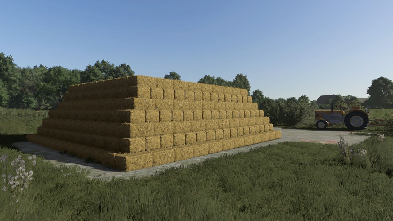Сховище для малих тюків (квадратні тюки) для Farming Simulator 25
