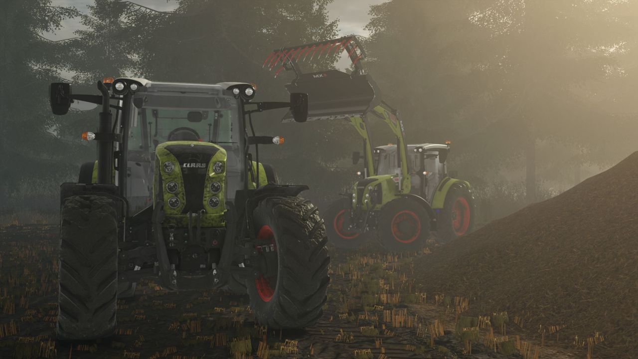Efektywny Traktor Claas Arion 400 — Idealny Pomocnik do Codziennych Prac w FS25