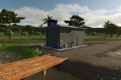 Agricultural Supplies Station for Farming Simulator 25