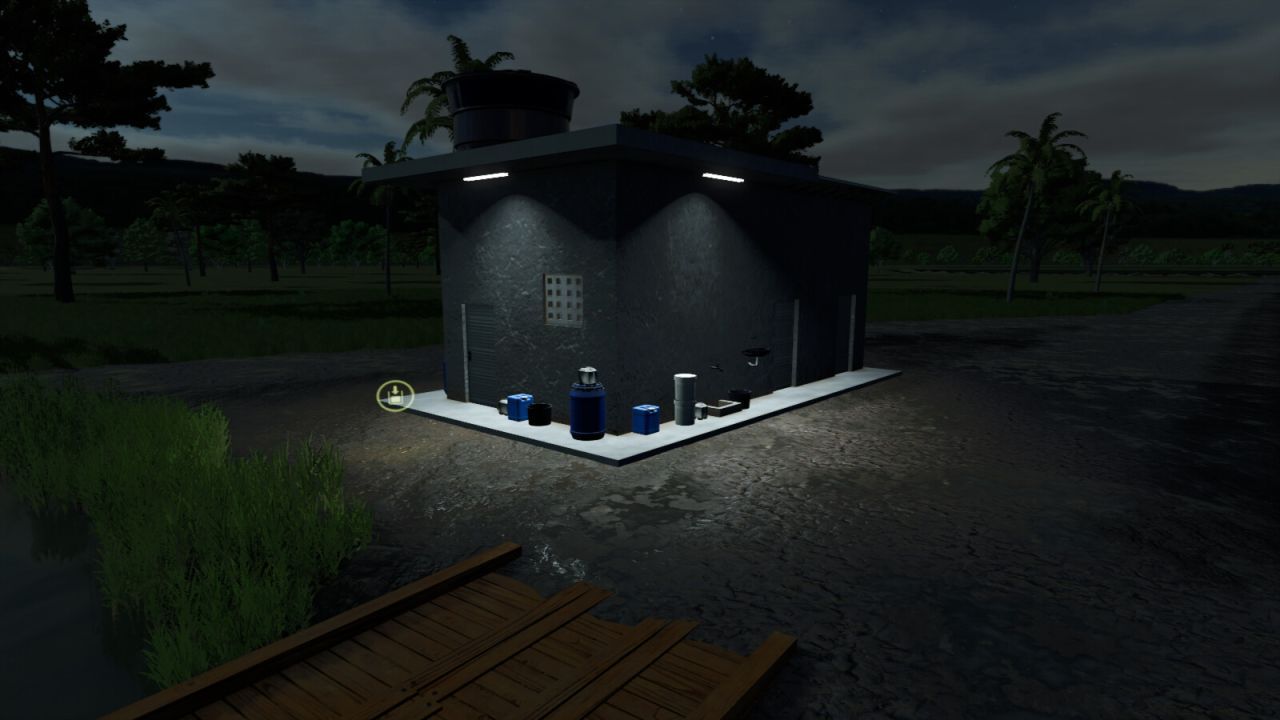 Landwirtschaftliche Versorgungsstation für Farming Simulator 25