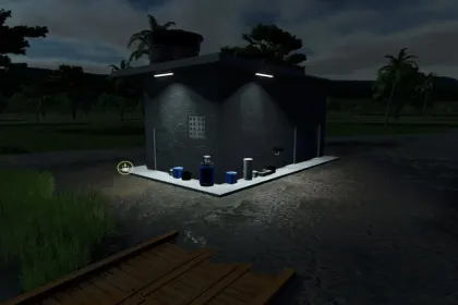 Landwirtschaftliche Versorgungsstation für Farming Simulator 25 — 2
