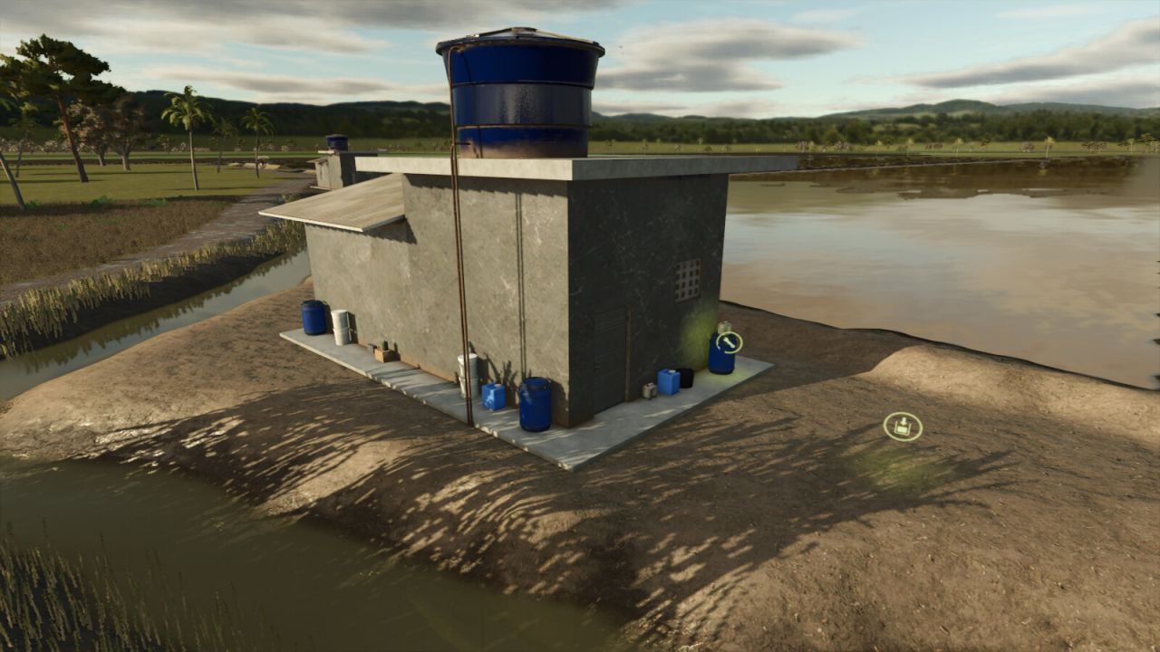 Landwirtschaftliche Versorgungsstation für Farming Simulator 25