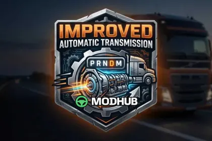 Покращена автоматична коробка передач v1.0 для ETS2