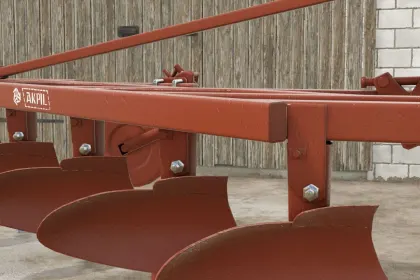 Ефективний Плуг Akpil 400 CZH для Farming Simulator 25 — Точна Оранка 1,6 м — 3