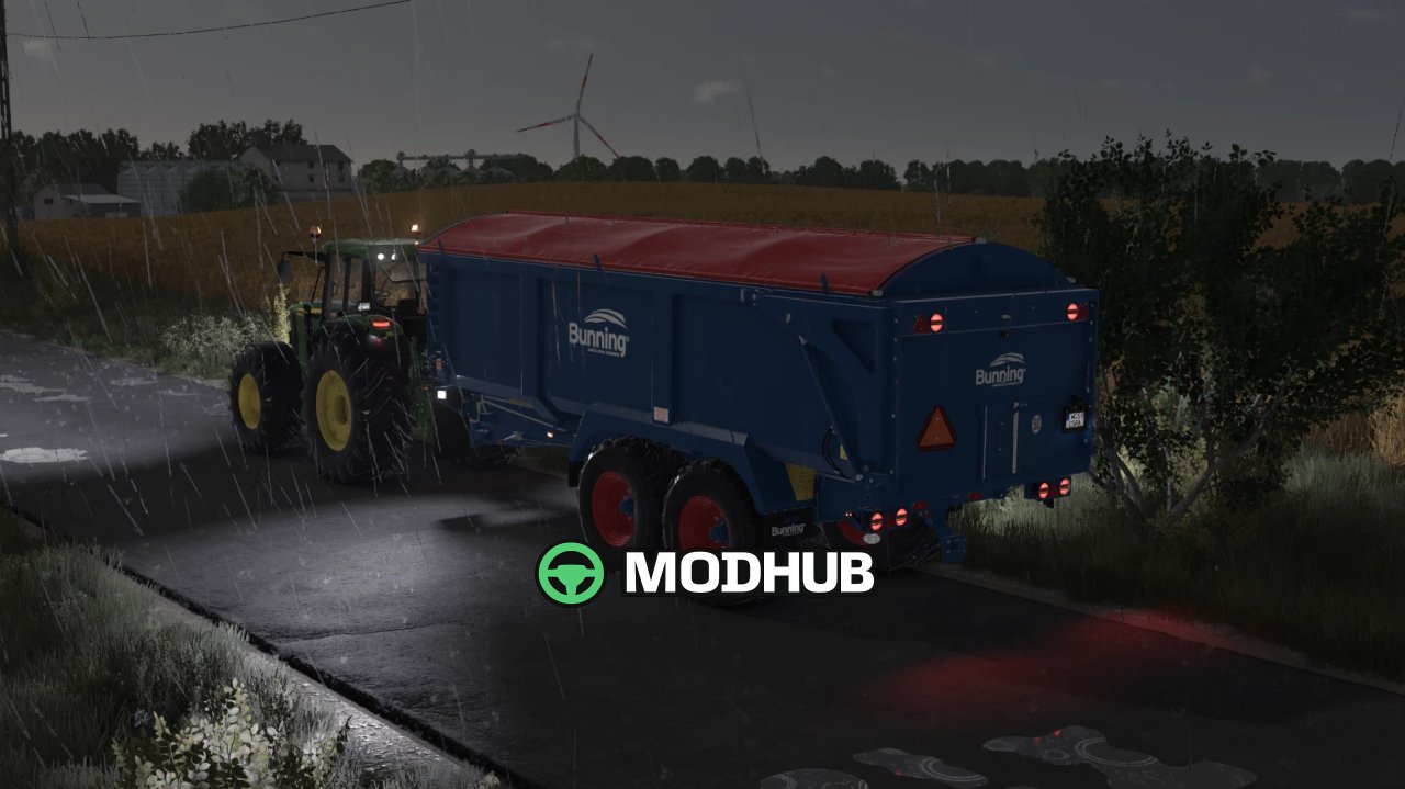 Причіп Bunning Series 200 InteractiveControl+ v1.0.2 для FS25
