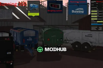 Причіп Bunning Series 200 InteractiveControl+ v1.0.2 для FS25 — 6