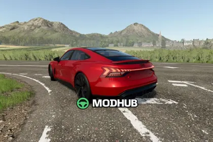 Автомобіль Audi e-Tron GT 2022 V1.0 для FS25