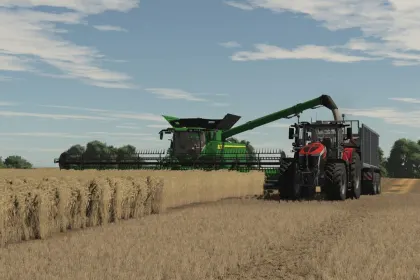 Комбайн John Deere S7 для Farming Simulator 25 — 4