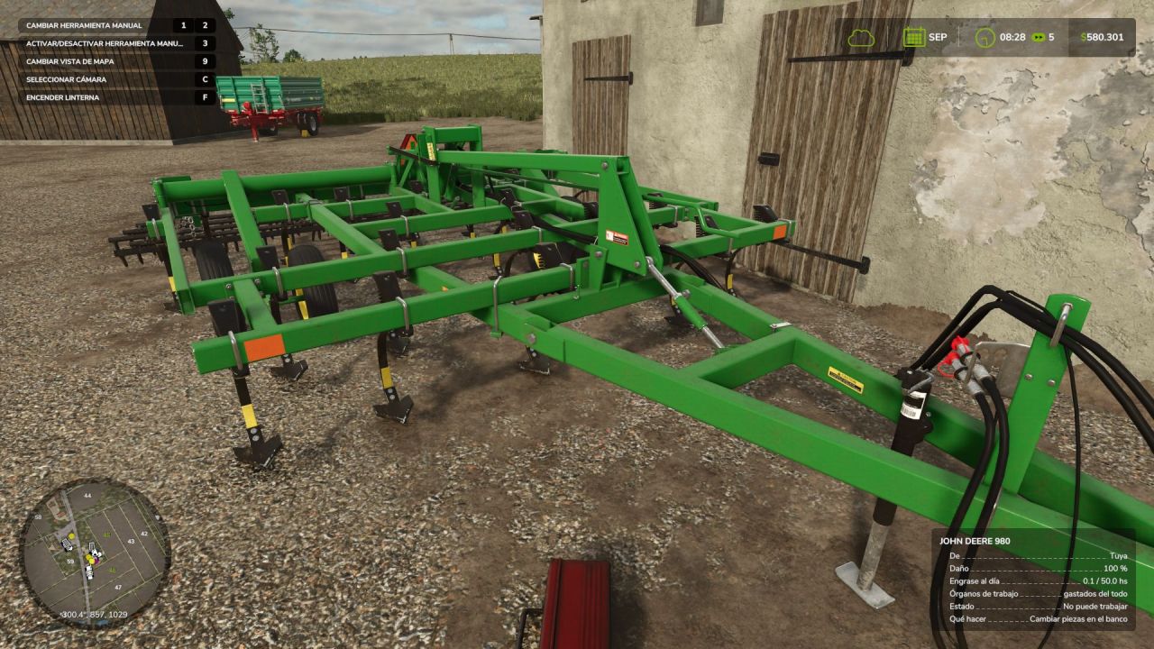 Скрипт Implement Maintenance для Farming Simulator 25