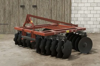 Effective Akpil V-4 Harrow for Farming Simulator 25 — Fast Processing 25 m