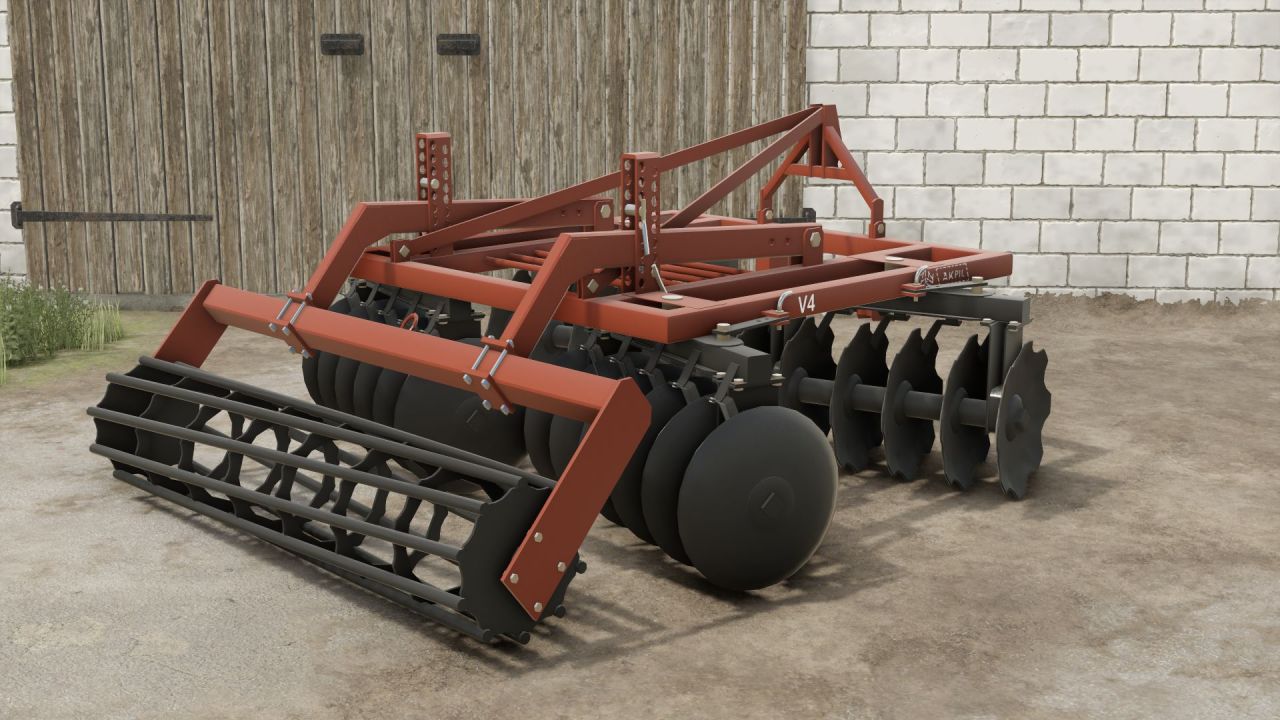 Effektiver Grubber Akpil V-4 für Farming Simulator 25 — Schnelle Bearbeitung 2,5 m