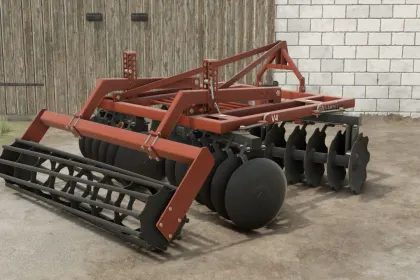 Effektiver Grubber Akpil V-4 für Farming Simulator 25 — Schnelle Bearbeitung 2,5 m — 2