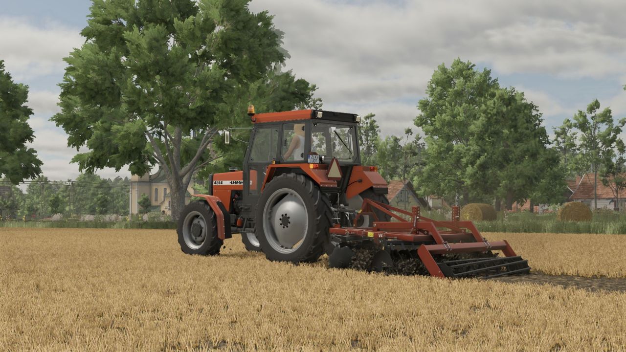 Effektiver Grubber Akpil V-4 für Farming Simulator 25 — Schnelle Bearbeitung 2,5 m