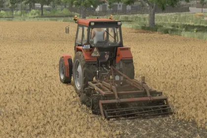 Effektiver Grubber Akpil V-4 für Farming Simulator 25 — Schnelle Bearbeitung 2,5 m — 5