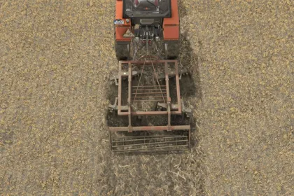 Effektiver Grubber Akpil V-4 für Farming Simulator 25 — Schnelle Bearbeitung 2,5 m — 6