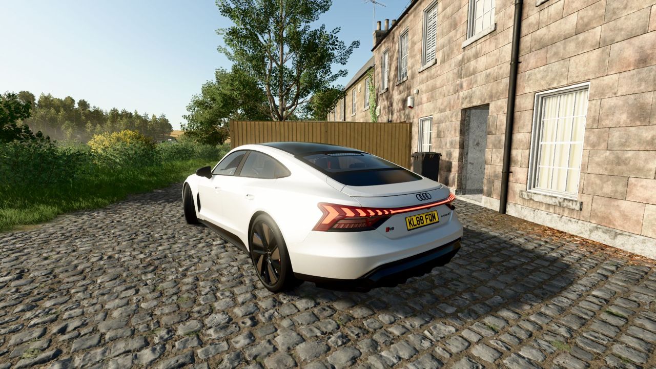 Audi e-Tron GT 2022 для Farming Simulator 25