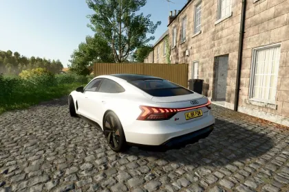 Audi e-Tron GT 2022 для Farming Simulator 25 — 2