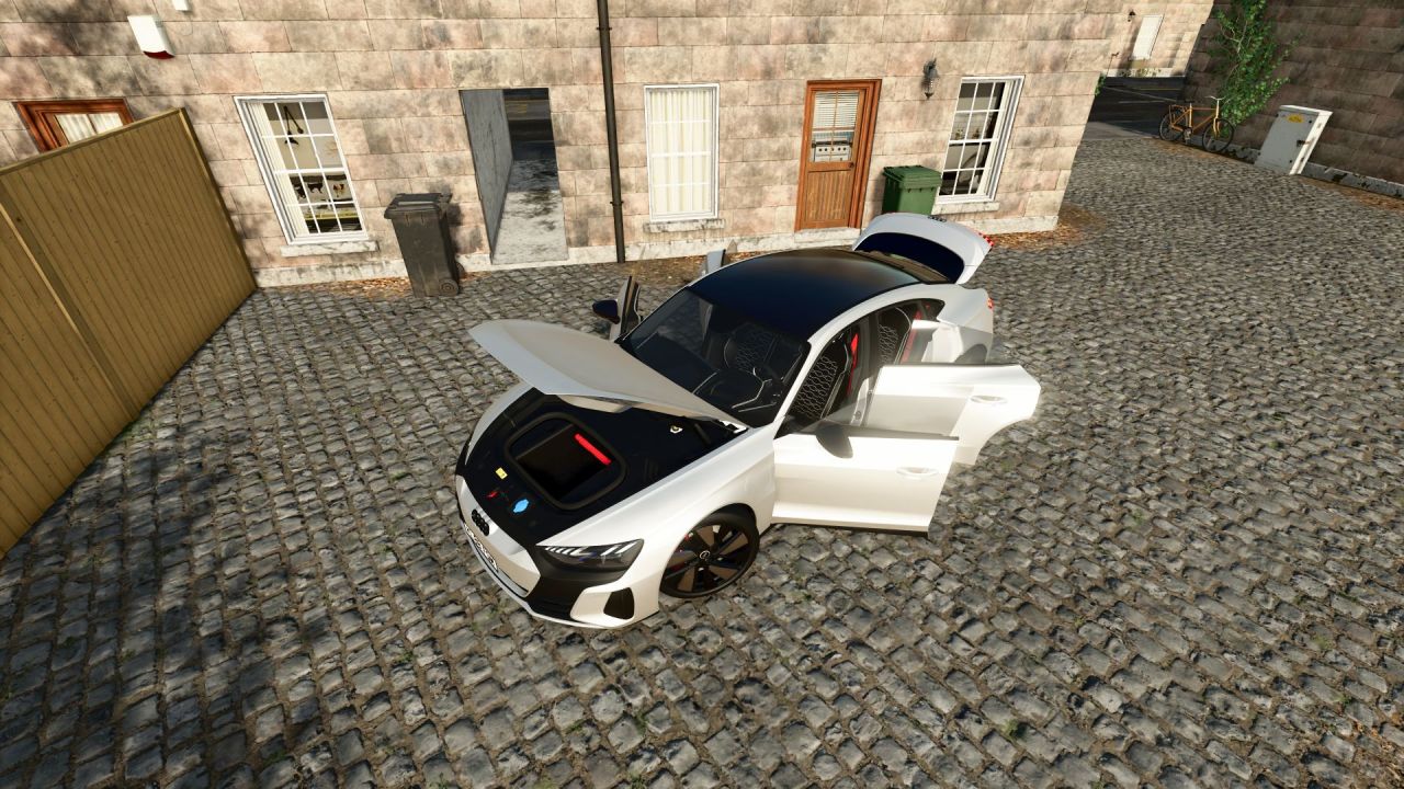 Audi e-Tron GT 2022 для Farming Simulator 25