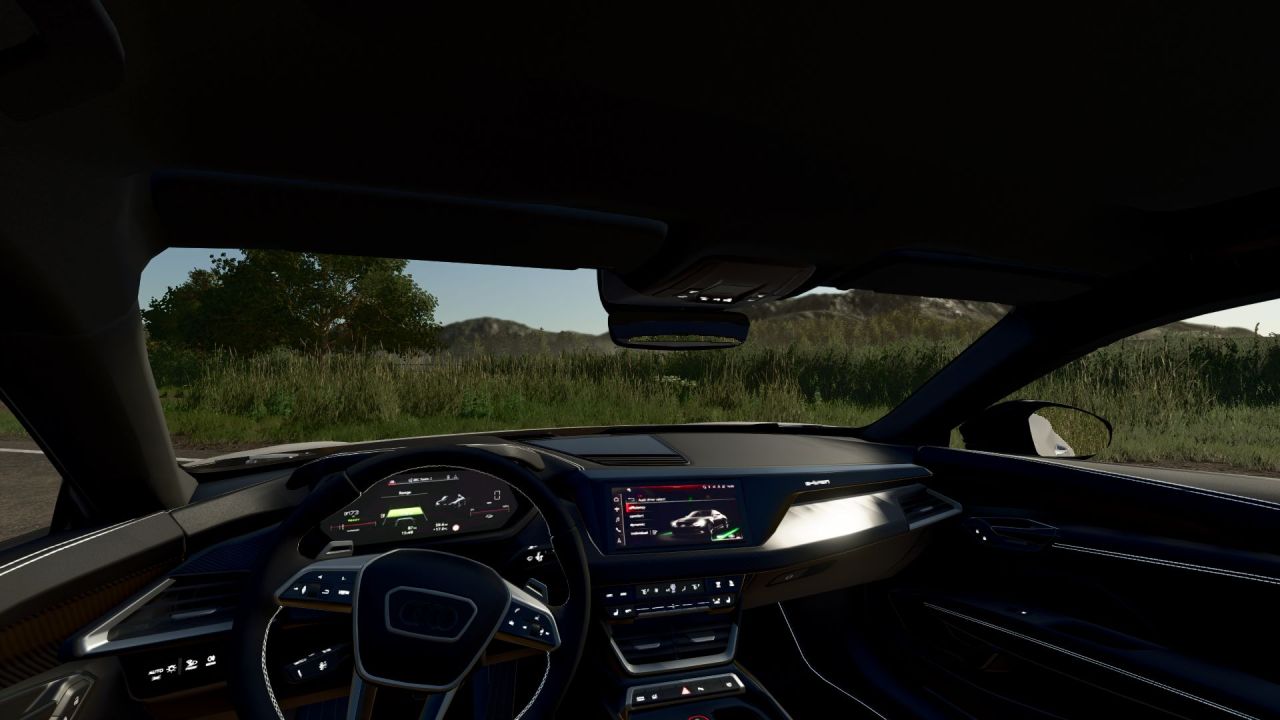 Audi e-Tron GT 2022 для Farming Simulator 25