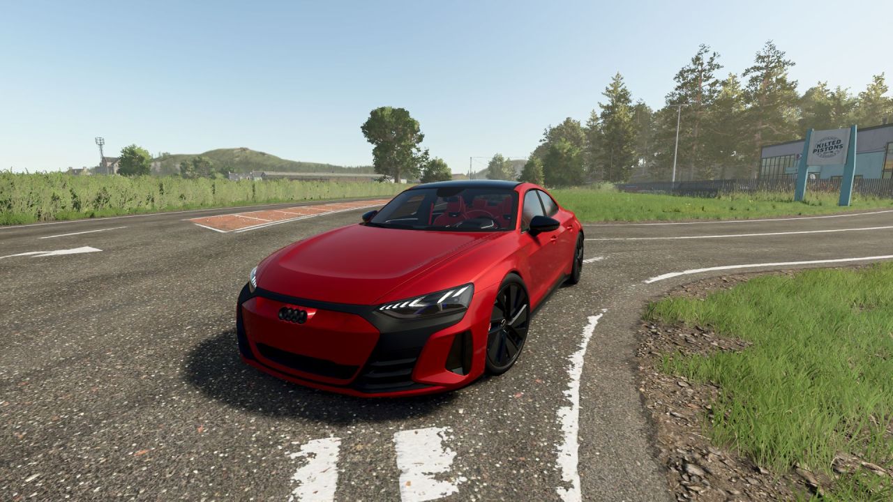 Audi e-Tron GT 2022 для Farming Simulator 25