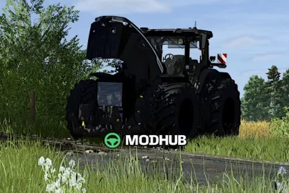 Трактор John Deere 8R для FS25 — 2