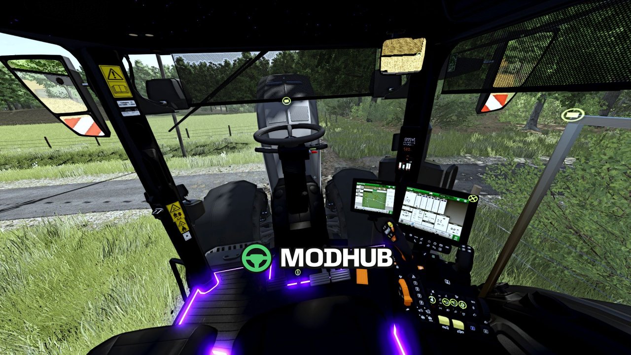Трактор John Deere 8R для FS25