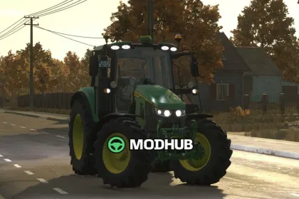 Трактор John Deere 6M Series V1.5 для FS25 — 2