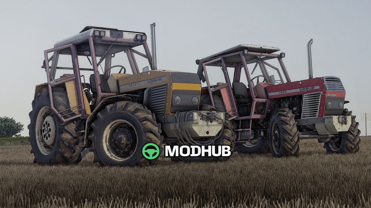 Пак тракторів Ursus 4Cyl Pack (IC) V2.0.0.7 для FS25