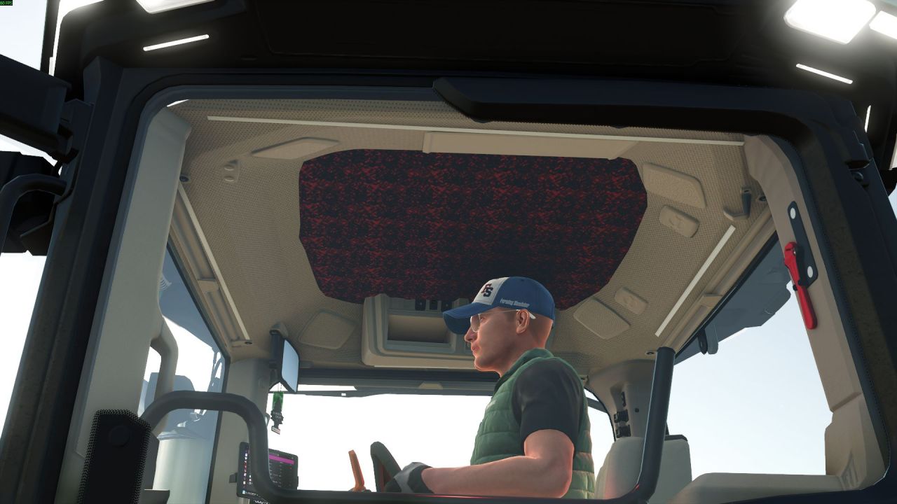 Leistungsstarker Traktor John Deere 8R Series Edit mit LED-Beleuchtung und Stilvollem Innenraum für FS25