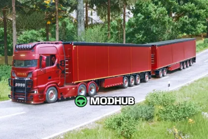 Причіп STAS Walking floor trailer V1.2 для FS25