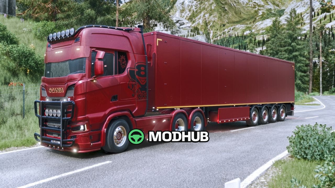 Причіп STAS Walking floor trailer V1.2 для FS25
