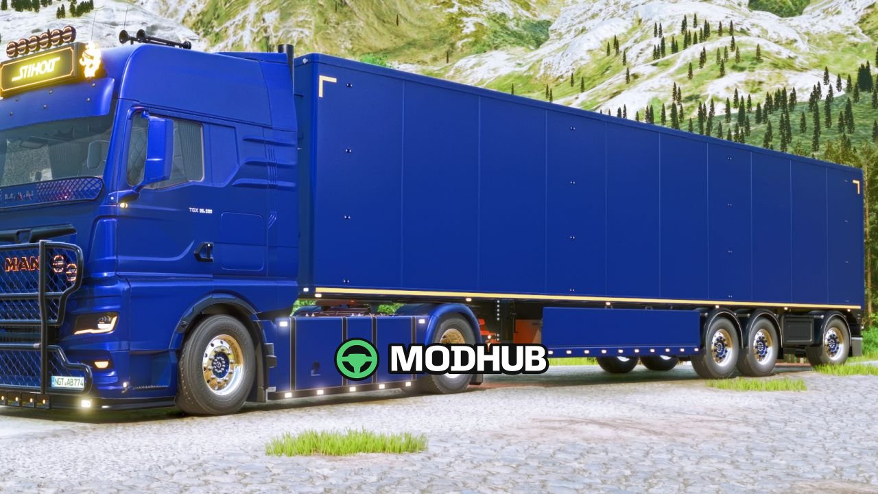 Причіп STAS Walking floor trailer V1.2 для FS25