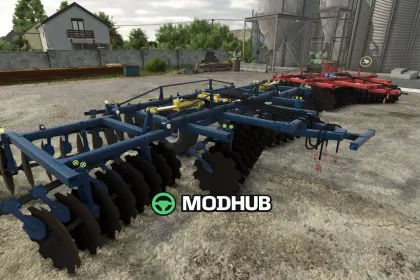 Дискова борона BDT-7 V1.0.0.1 для FS25