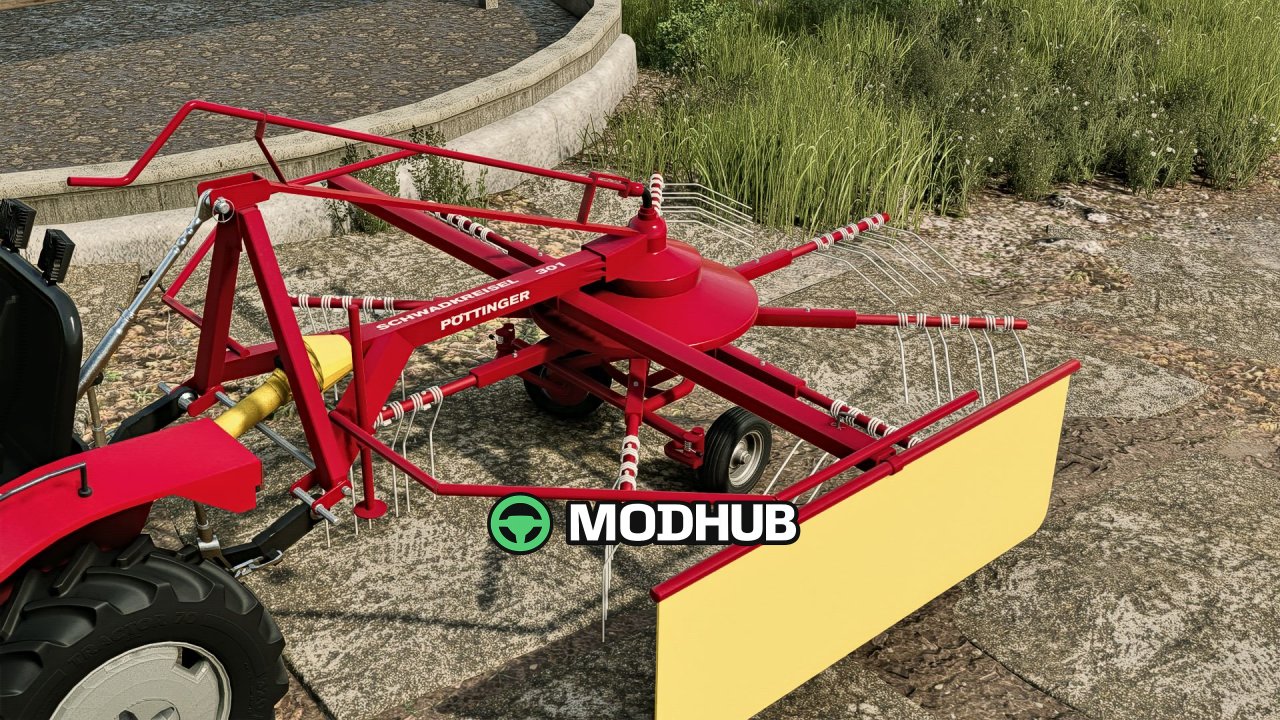 Schwader Pöttinger Swadkreisel 301 V1.0 für FS25