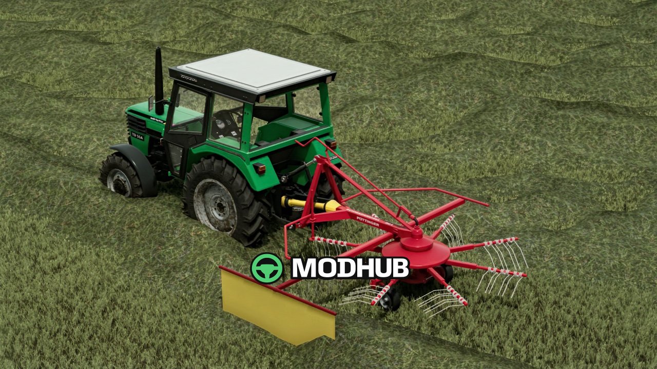 Schwader Pöttinger Swadkreisel 301 V1.0 für FS25