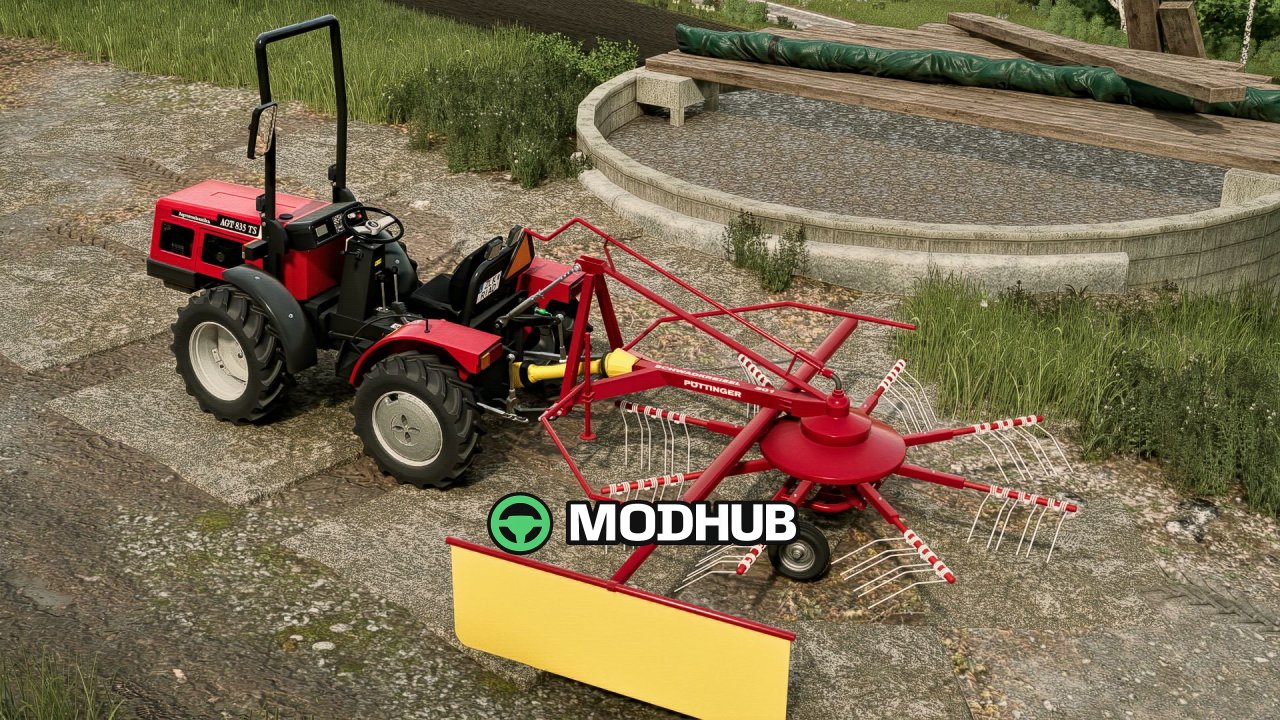 Schwader Pöttinger Swadkreisel 301 V1.0 für FS25