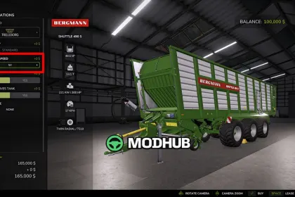 Налаштовувана швидкість розвантаження V1.1 для FS25 — 3