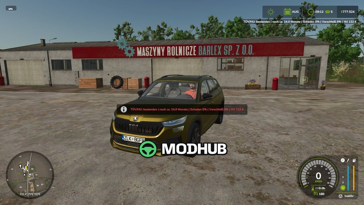 Система TÜV/HU BETA 3 v0.8.6.0 для FS25