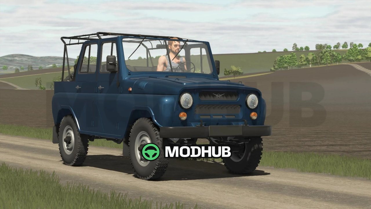 УАЗ-469 v1.2.0.1 для FS25