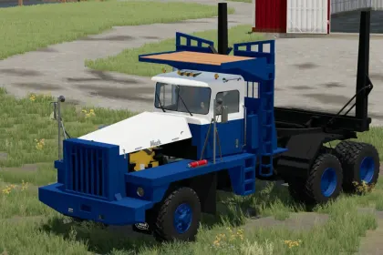 Лісовоз Mack CL350 Timber Transporter (Off-Highway) для Farming Simulator 22