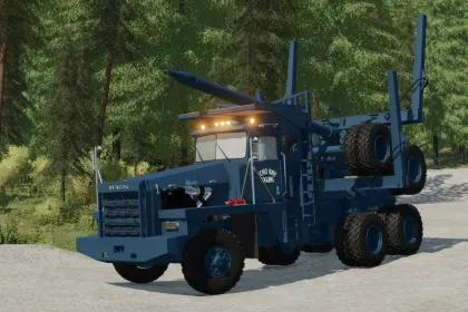 Лісовоз Mack CL350 Timber Transporter (Off-Highway) для Farming Simulator 22 — 2