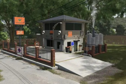 Цукровий логістичний центр DF Industries Sugar Logistics Center M36 для Farming Simulator 25