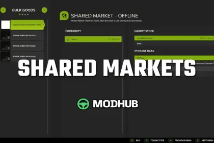 Shared market BETA 2 v0.9.0.41 для FS25