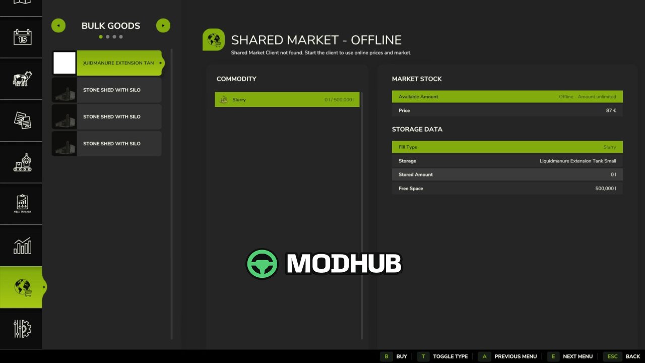 Shared market BETA 2 v0.9.0.41 для FS25