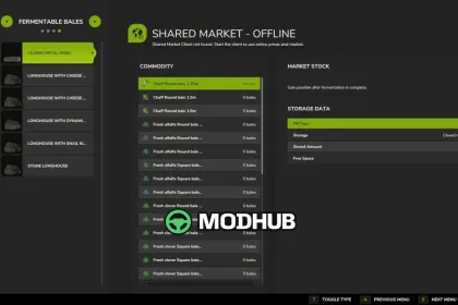 Shared market BETA 2 v0.9.0.41 для FS25 — 5
