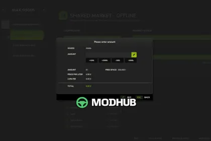 Shared market BETA 2 v0.9.0.41 для FS25 — 6