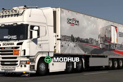 Anhänger Chereau Trailer v1.60 für ETS2