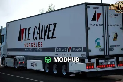 Chereau Trailer v1.60 Truck for ETS2 — 2