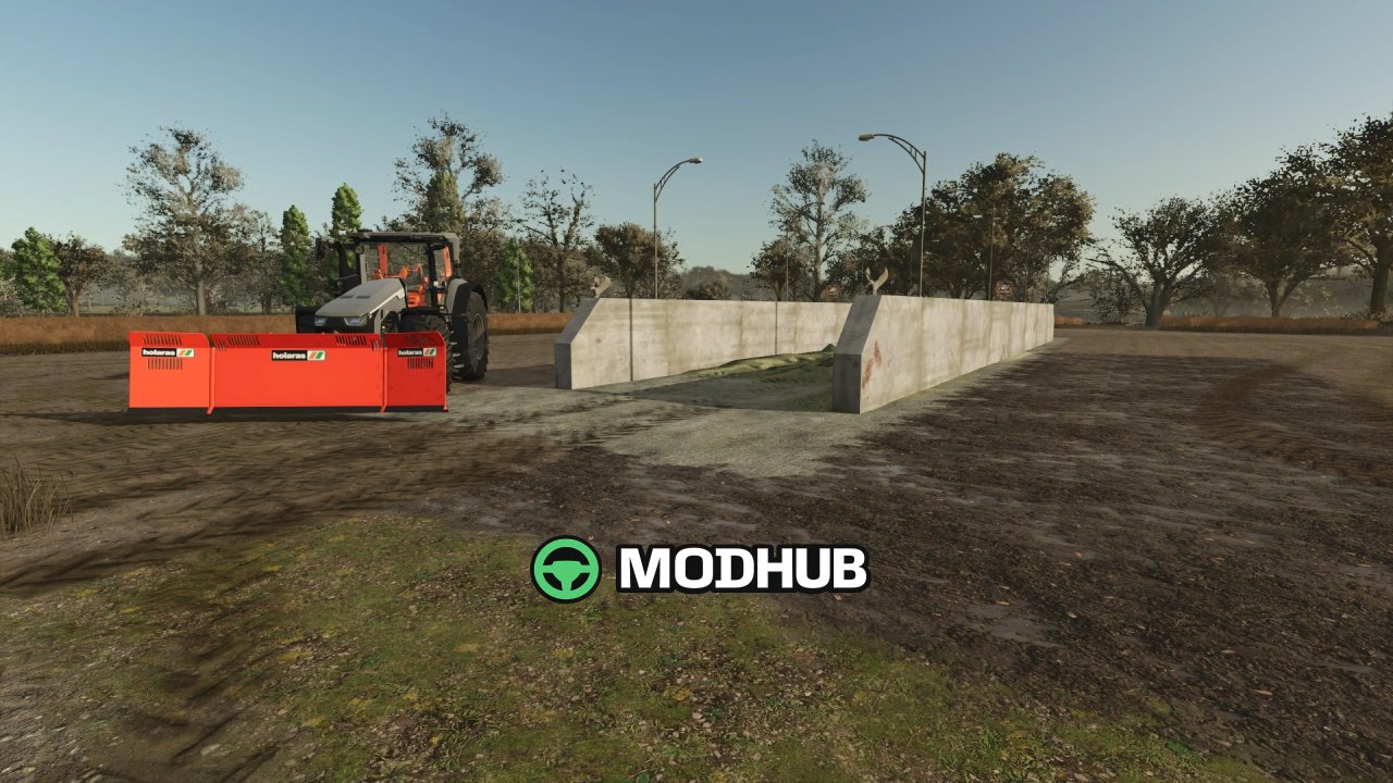 Siloge Grosbunker DF Industries M37 (6m High-Wall) v1.0 do FS25