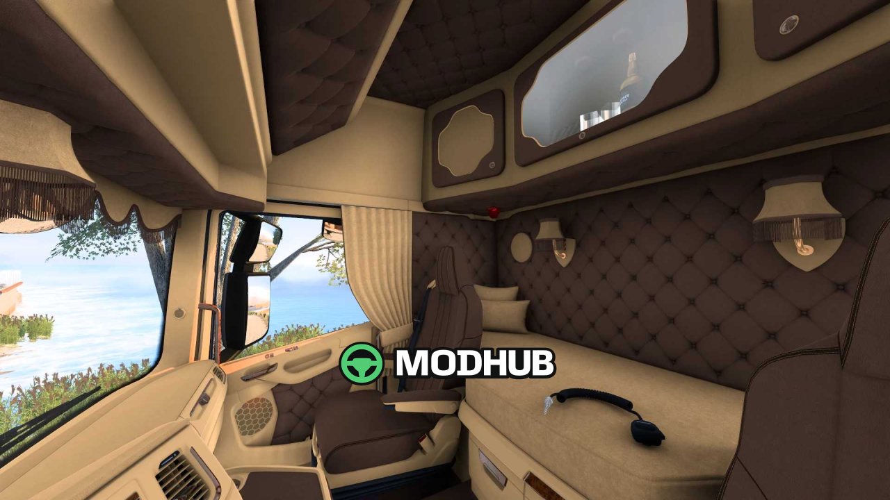 Innenraum Scania Next Gen S&R BUFFL v1.0 für ETS2